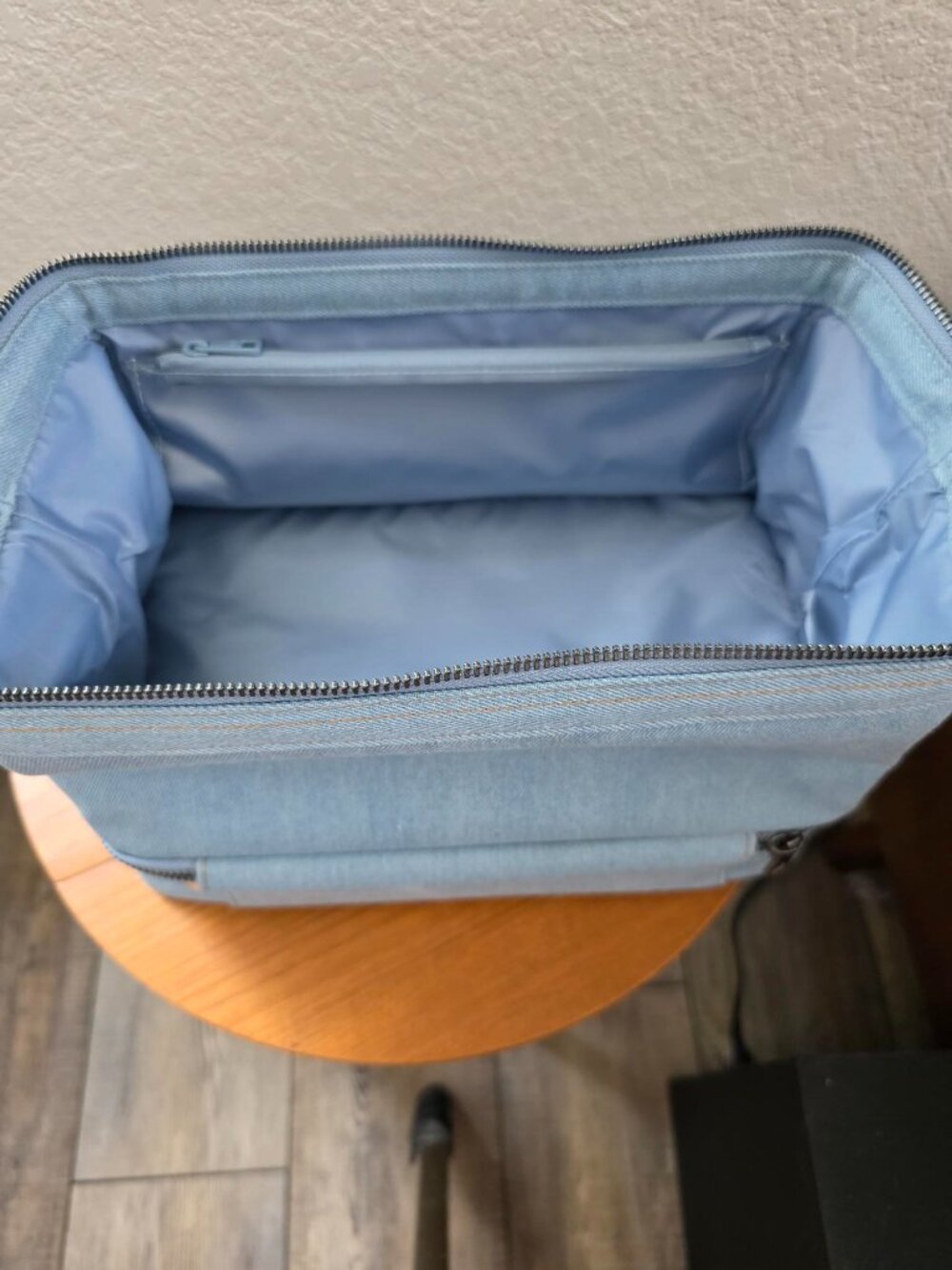 GAP x BÉIS Limited Edition Dopp Kit Denim Blue Travel Toiletry Bag - Picture 11 of 12